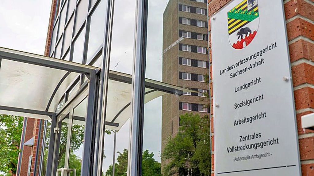 Das  Landgericht in Dessau.