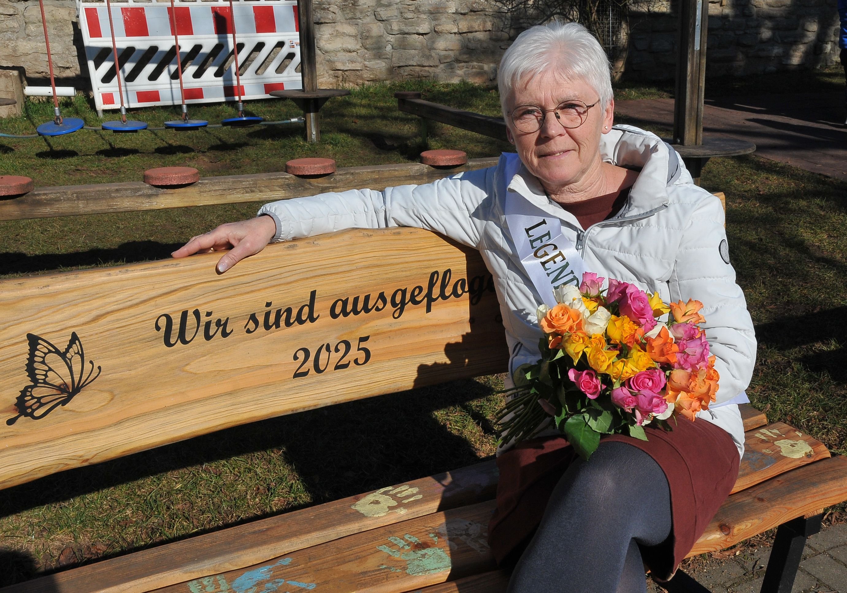 Kita „Kastanienburg“ Wallhausen: Nach 42 Arbeitsjahren: Kita-Leiterin Beate Lammert geht in den „Unruhestand“