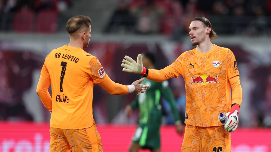 Gutes Verhältnis: Peter Gulacsi und Maarten Vandevoordt.