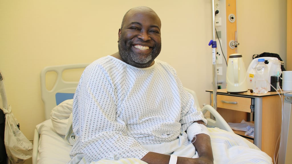 Ende Februar wurde Gregory da Silva ins Klinikum St. Georg in Leipzig eingeliefert. 