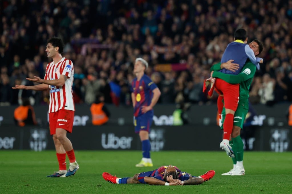 Der FC Barcelona schied trotz des 3:0-Sieges gegen Atlético Madrid im spanischen Pokal aus.