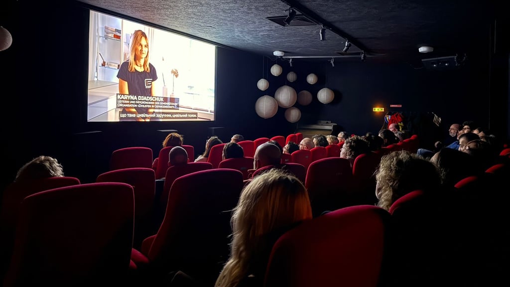 Der Film zeigt hautnah die Schicksale ukrainischer Frauen und berührte auch hier bei der Vorstellung in Münster.