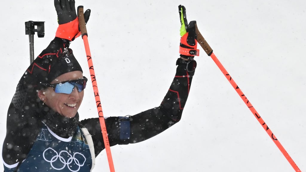 Franziska Preuß hat nach den Winterspielen ihre Karriere beendet. (Archivbild)