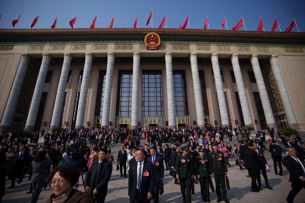 Beim Nationalen Volkskongress wird der Fünfjahresplan vorgestellt. (Symbolbild)