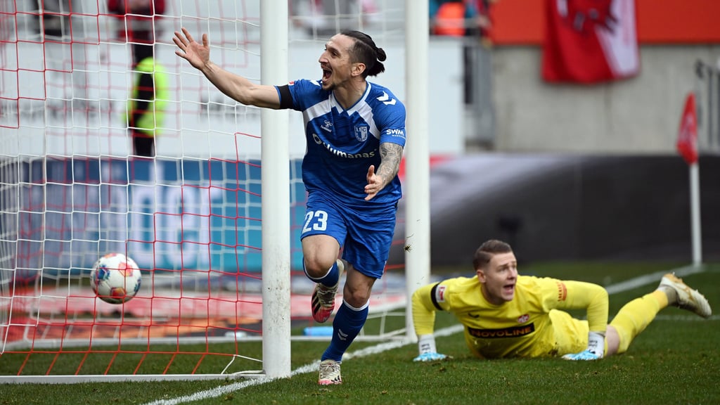 Im Dezember konnten der FCM um Anführer Baris Atik häufig über Tore und Punkte jubeln.