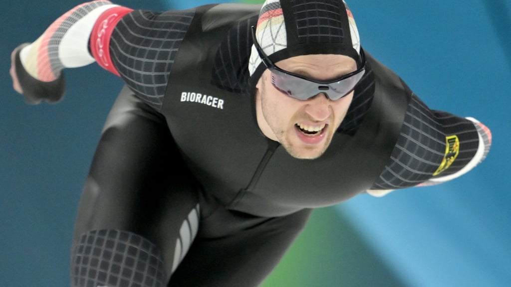 Eisschnellläufer Hendrik Dombek übt Kritik an der Sperre für seinen Teamkollegen. (Archivbild)