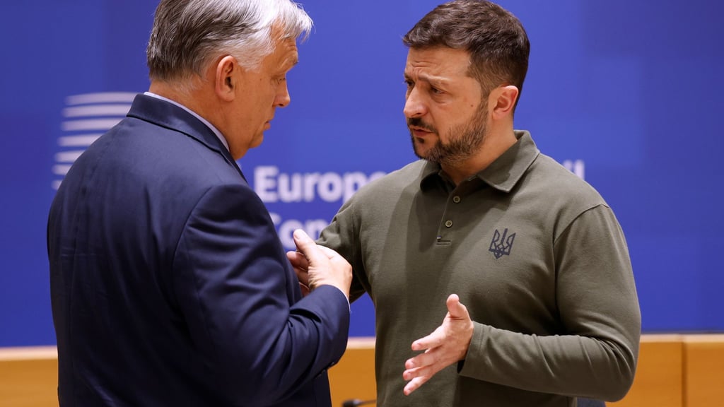 Selenskyj droht Orban mit ukrainischen Soldaten