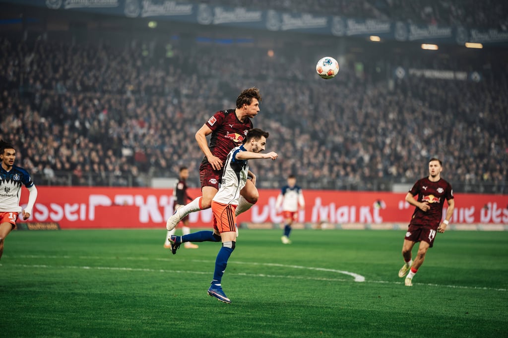 Willi Orban im Spiel gegen den Hamburger SV.