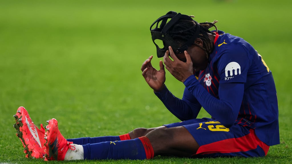 Enttäuschung bei Yan Diomande.