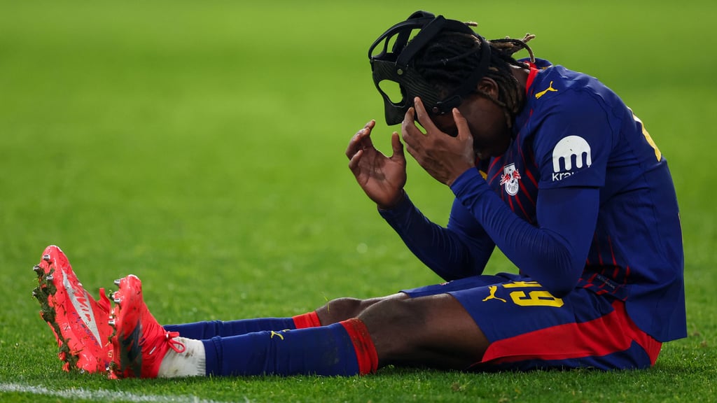 Enttäuschung bei Yan Diomande.