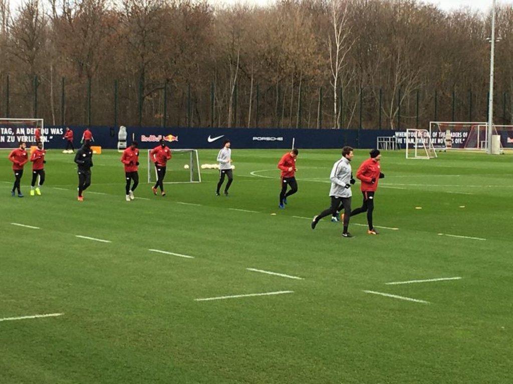 Training bei RB Leipzig am 10.12.2018.