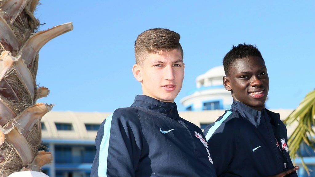 Idrissa Touré (re) und Vitaly Janelt (li). Einstmals große Nachwuchshoffnungen bei RB Leipzig.