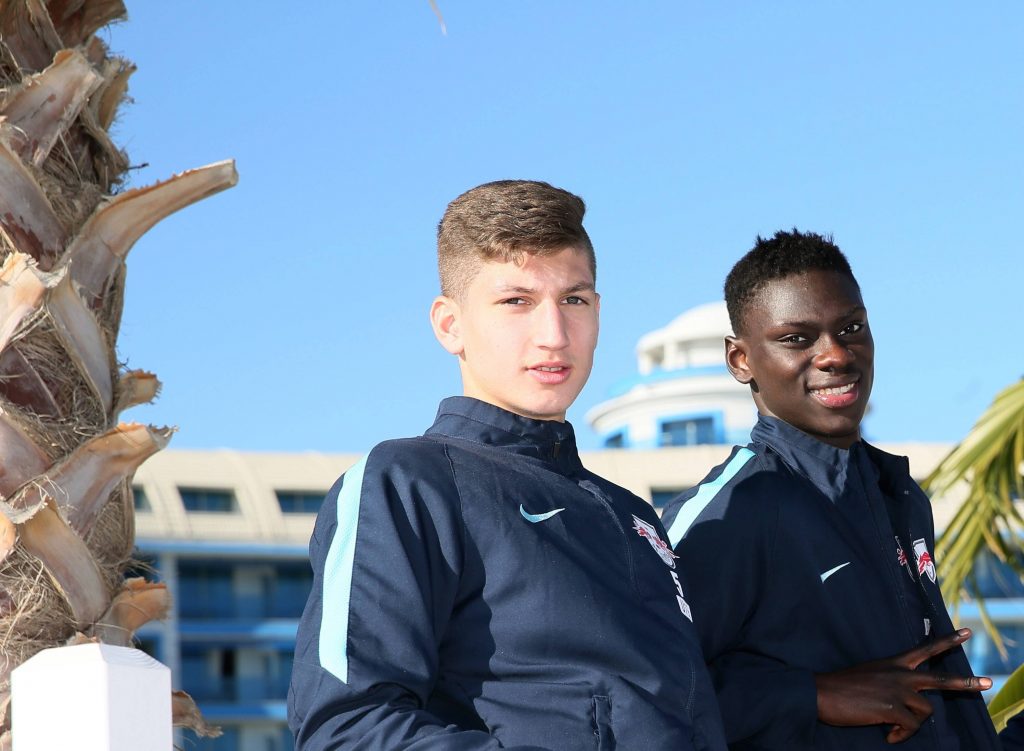Idrissa Touré (re) und Vitaly Janelt (li). Einstmals große Nachwuchshoffnungen bei RB Leipzig.
