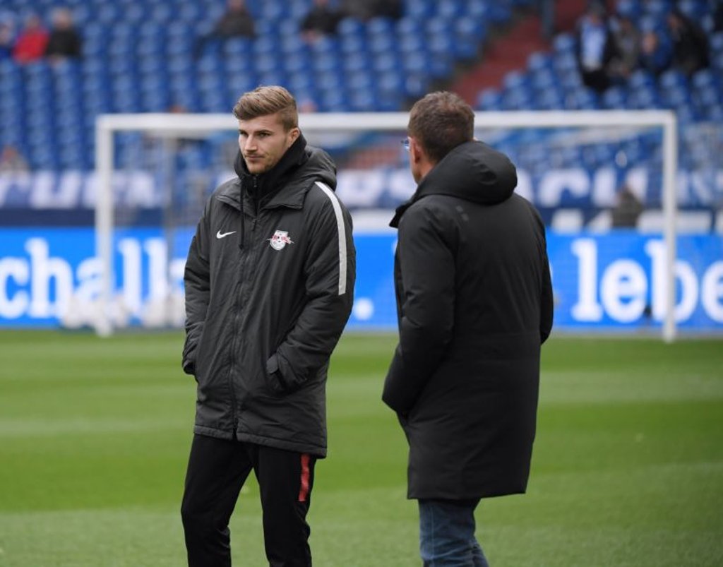 Timo Werner und Ralf Rangnick.