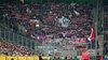 Rund 1500 Fans begleiteten RB nach Mönchengladbach.