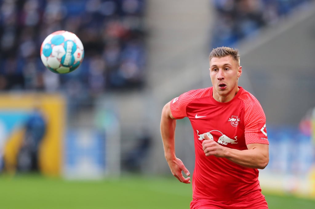 Willi Orban (RB Leipzig) beim Spiel gegen die TSG 1899 Hoffenheim.