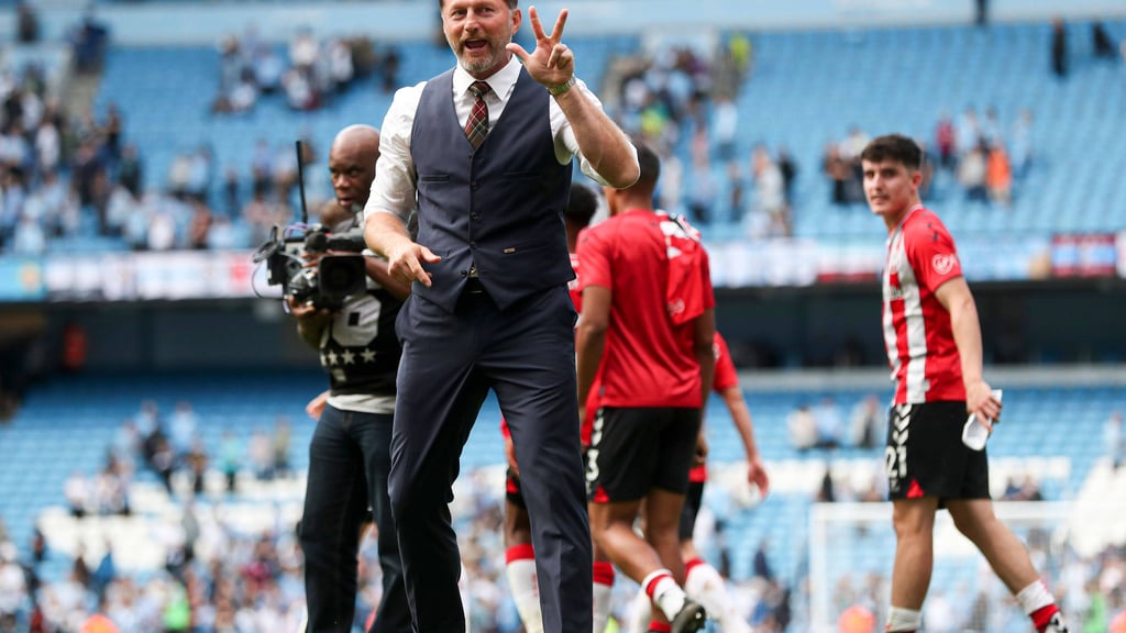 Trainer mit (Spiel-)Stil: Ralph Hasenhüttl.