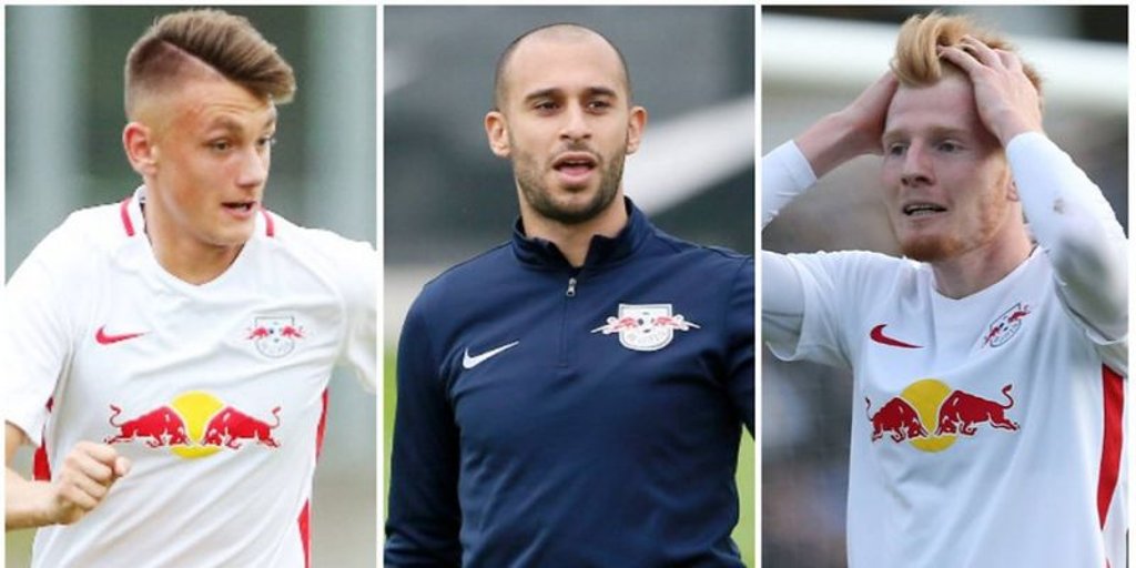 Neun Spieler stehen bei RB Leipzig noch unter Vertrag, spielen aber woanders.