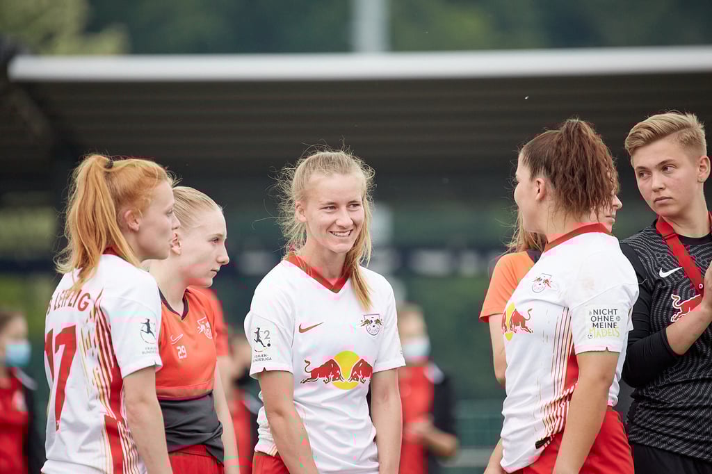 Die Frauen von RB gewannen den Test gegen Viktoria Berlin in der zweiten Hälfte. (Symbolbild)