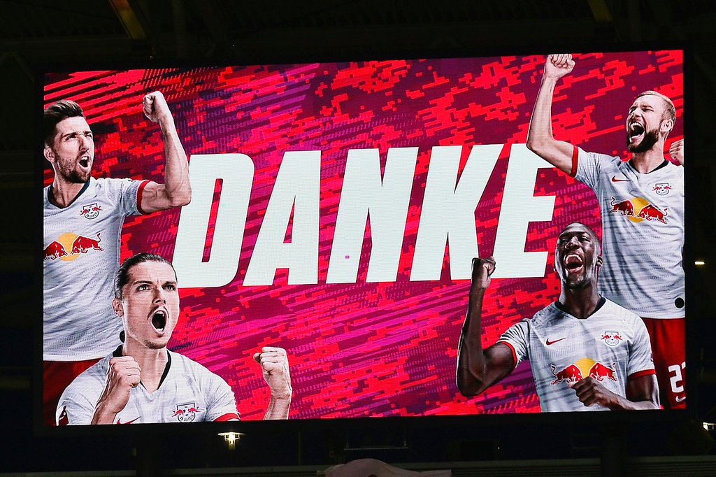 RB Leipzig sagt Danke.