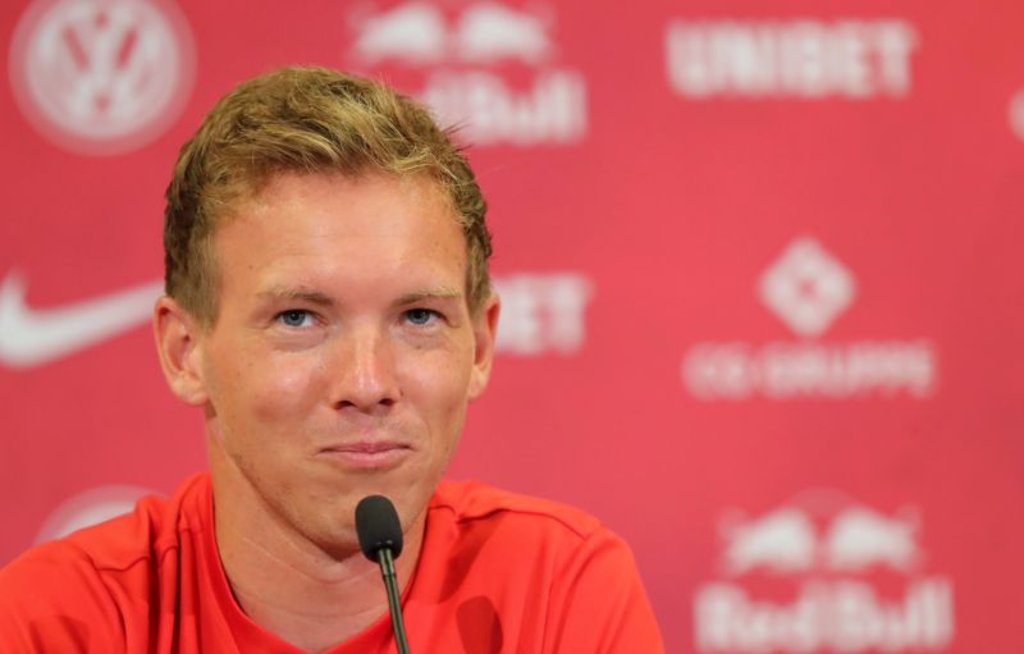 Pressekonferenz bei RB Leipzig mit Julian Nagelsmann.