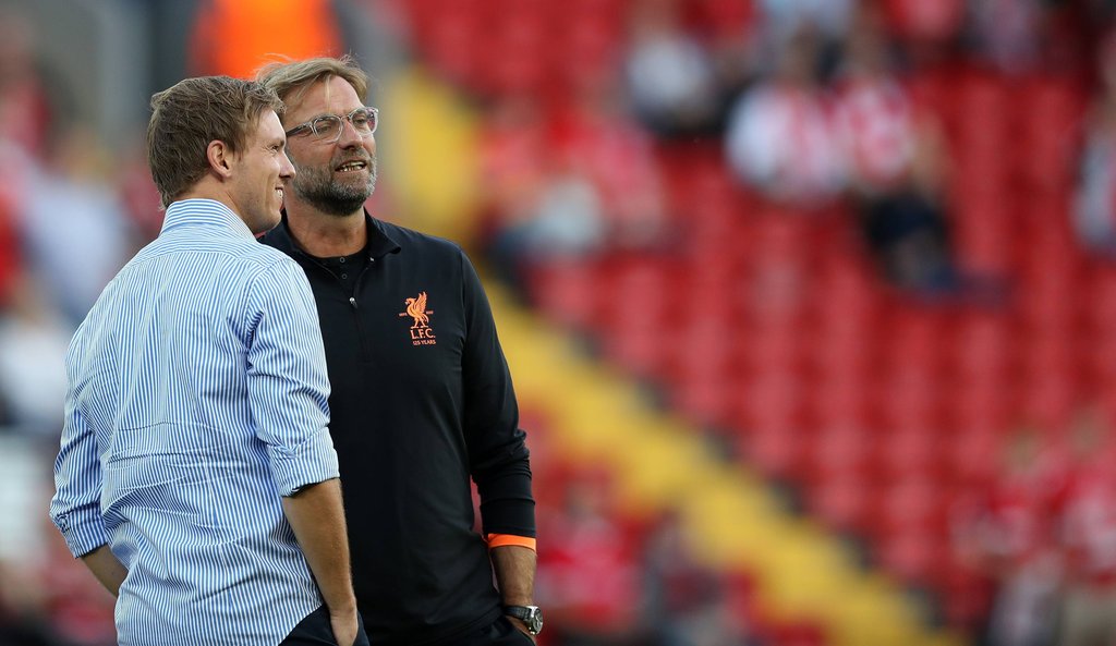 Das Spiel zwischen RB Leipzig und dem FC Liverpool soll stattfinden, da sind sich Nagelsmann und Klopp einig.
