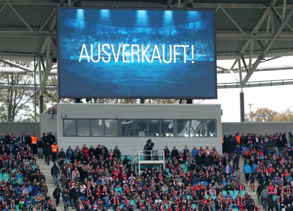 Elf mal war die Red Bull Arena von RB Leipzig in der Bundesliga-Saison 2016/17 ausverkauft.