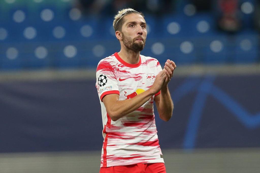 RB Leipzigs Kevin Kampl nach der Niederlage gegen den FC Brügge.