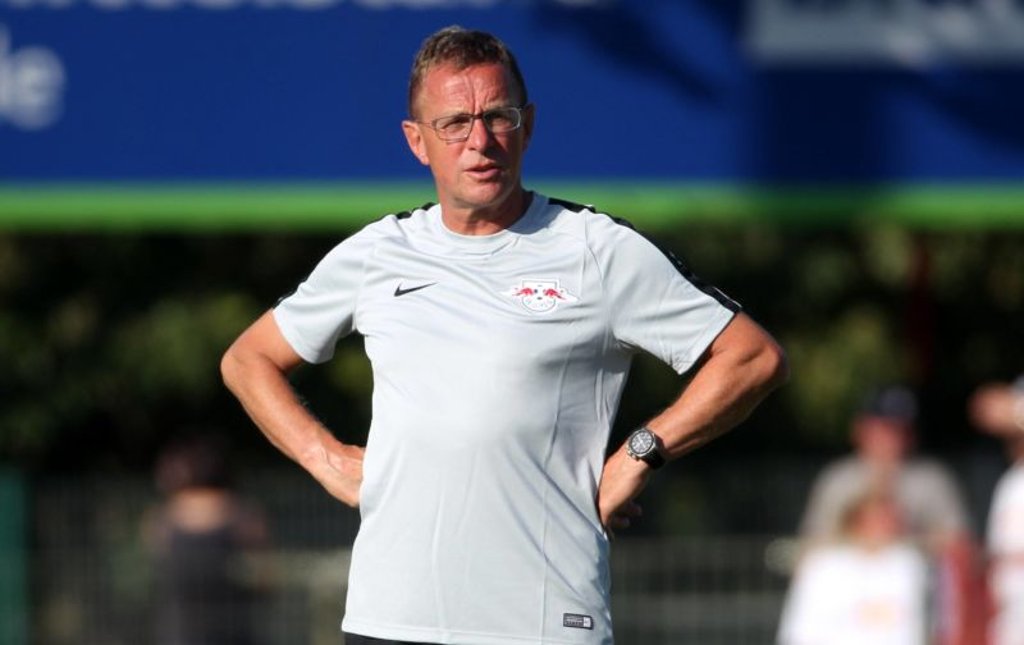 Ralf Rangnick schaute genau hin, was die Talente von RB Leipzig im Spiel beim ZFC Meuselwitz so anstellten, war aber bei allem Lob nicht nachhaltig begeistert.