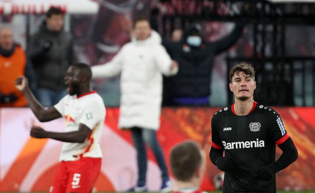 Bayer Leverkusen hatte gegen RB Leipzig fast immer das Nachsehen.
