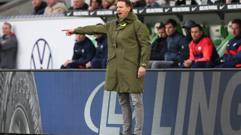Julian Nagelsmann will die Hinrunde mit RB Leipzig gegen VfL Wolfsburg und Union Berlin siegreich beenden.