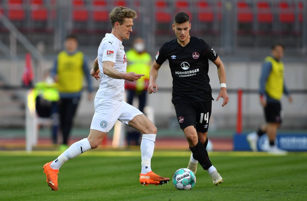 Tom Krauß fühlt sich beim 1. FC Nürnberg wohl.