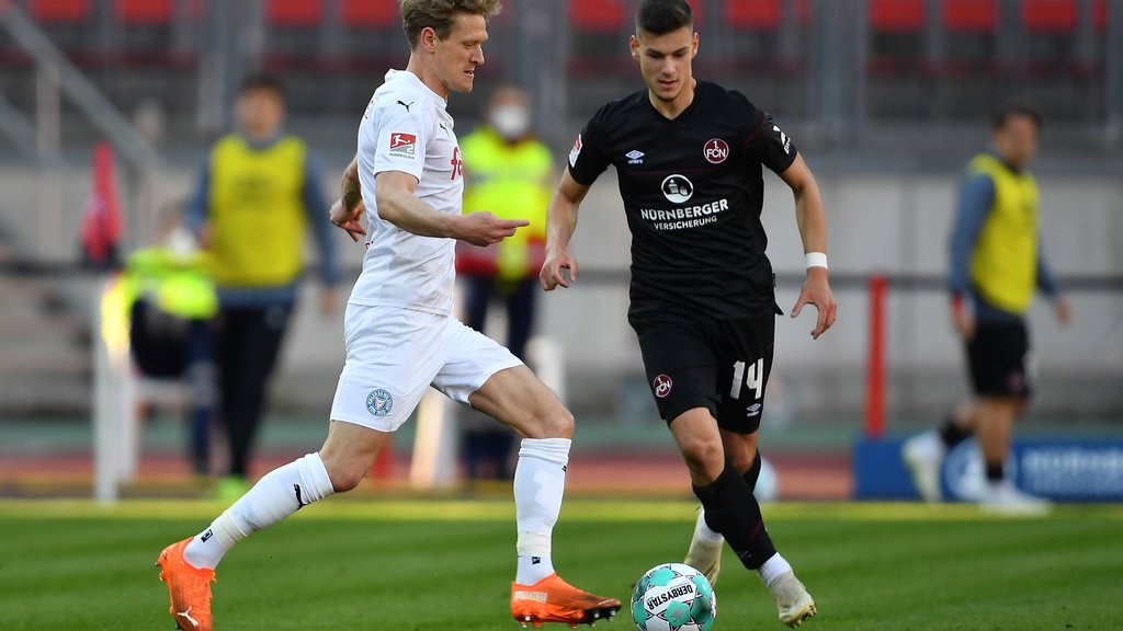Tom Krauß fühlt sich beim 1. FC Nürnberg wohl.