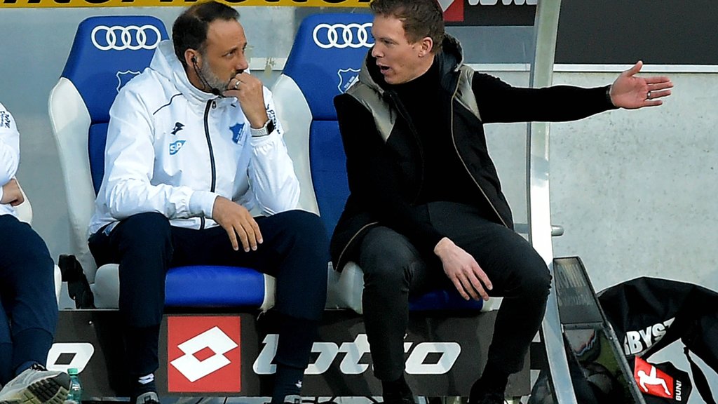 Julian Nagelsmann und Pellegrino Matarazzo bei der TSG 1899 Hoffenheim.