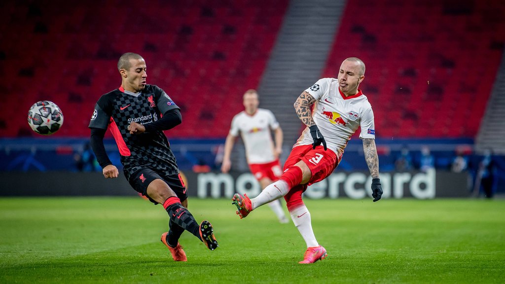 Muss wohl für Budapest gegen den FC Liverpool passen: Angeliño.