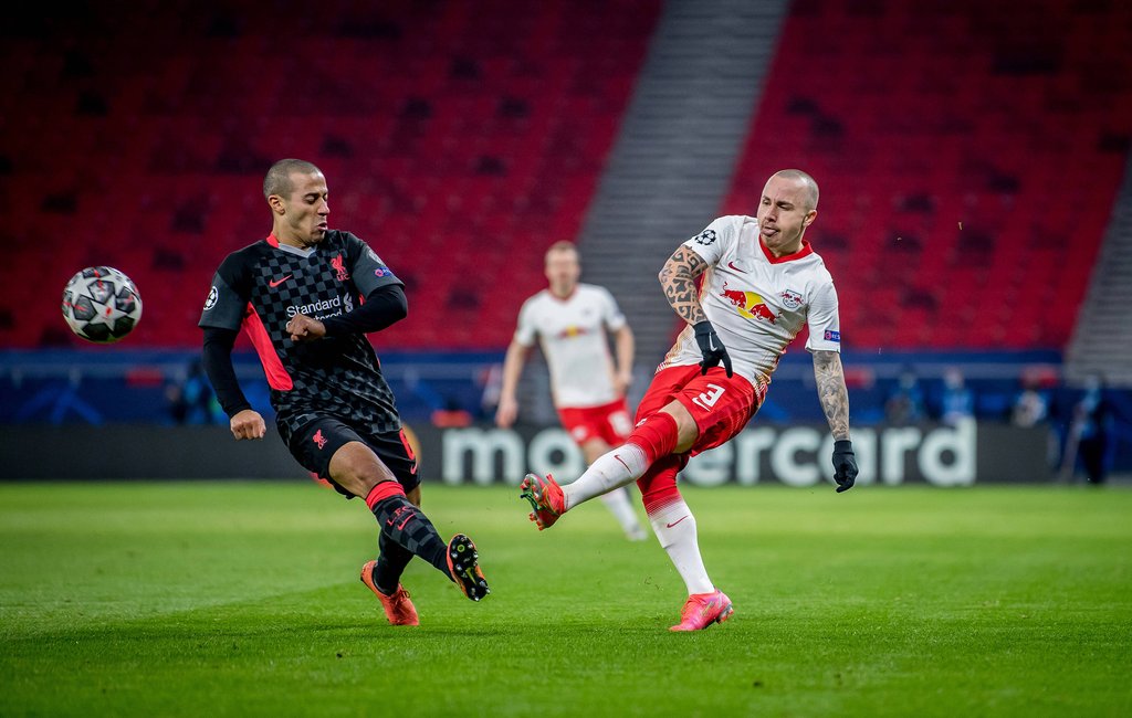 Muss wohl für Budapest gegen den FC Liverpool passen: Angeliño.