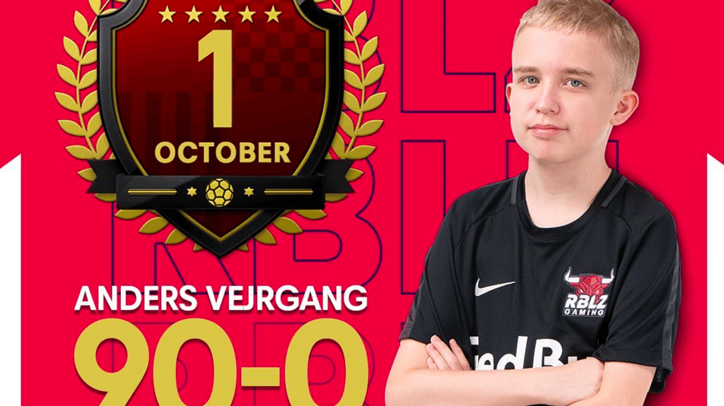 Anders Vejrgang mit seinem Oktober-Score