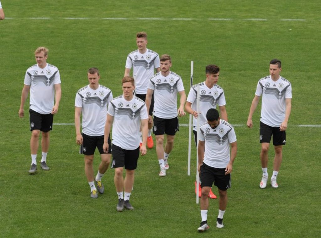 Lukas Klostermann, Marcel Halstenberg und Timo Werner vertreten RB Leipzig im Kreise der Nationalelf.