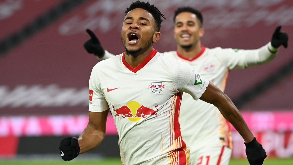 Führungstreffer gegen Bayern München: Christopher Nkunku.