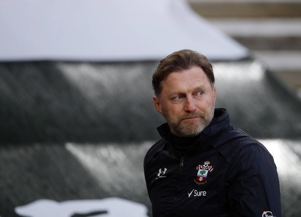 Ralph Hasenhüttl konnte seiner Elf nicht wie gewohnt zur Seite stehen.
