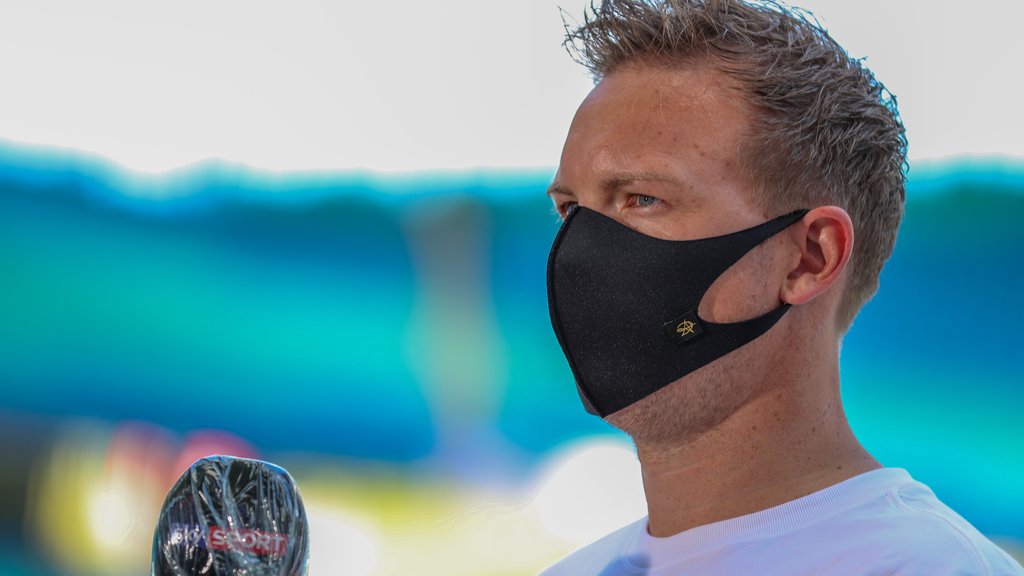 Ninja im Geisterstadion: Julian Nagelsmann.