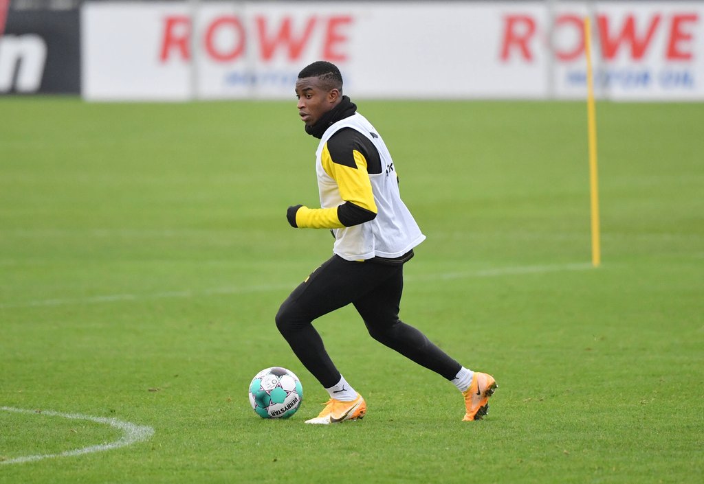 Wird wohl gegen RB Leipzig mitwirken: Youssoufa Moukoko.