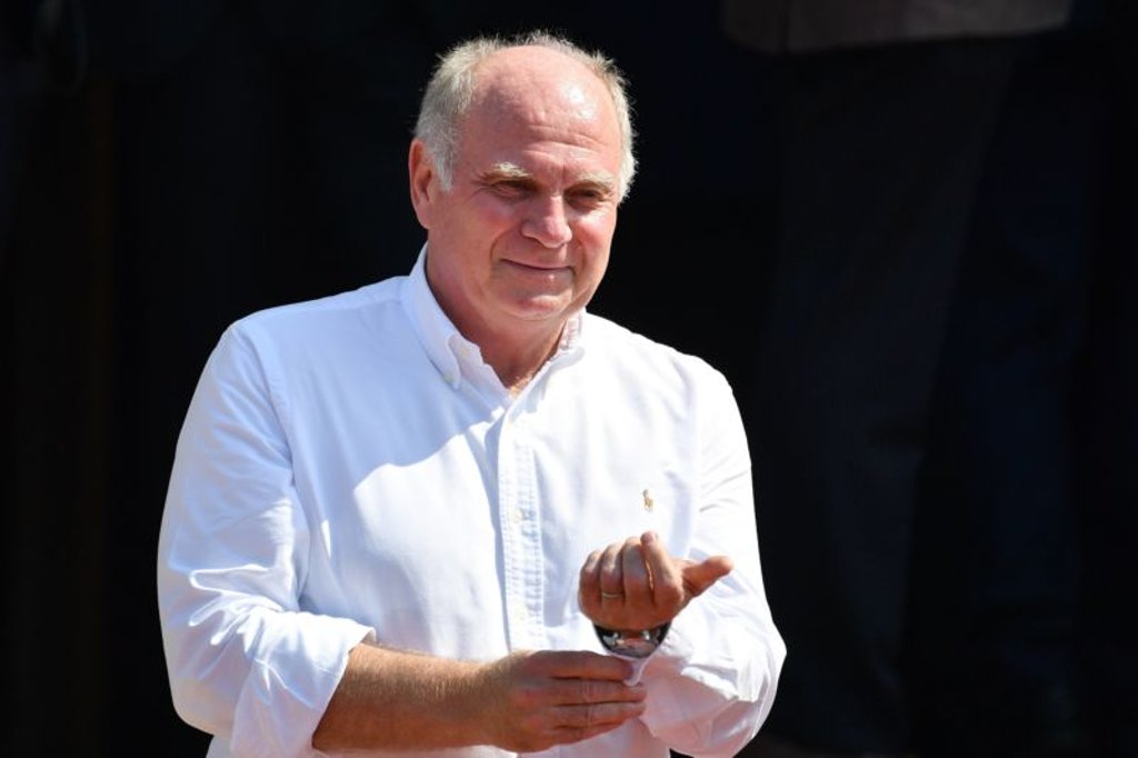 Uli Hoeneß hält viel von Julian Nagelsmann.
