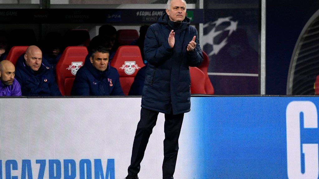 Für José Mourinho gab es in Leipzig wenig Gründe zum Applaudieren.