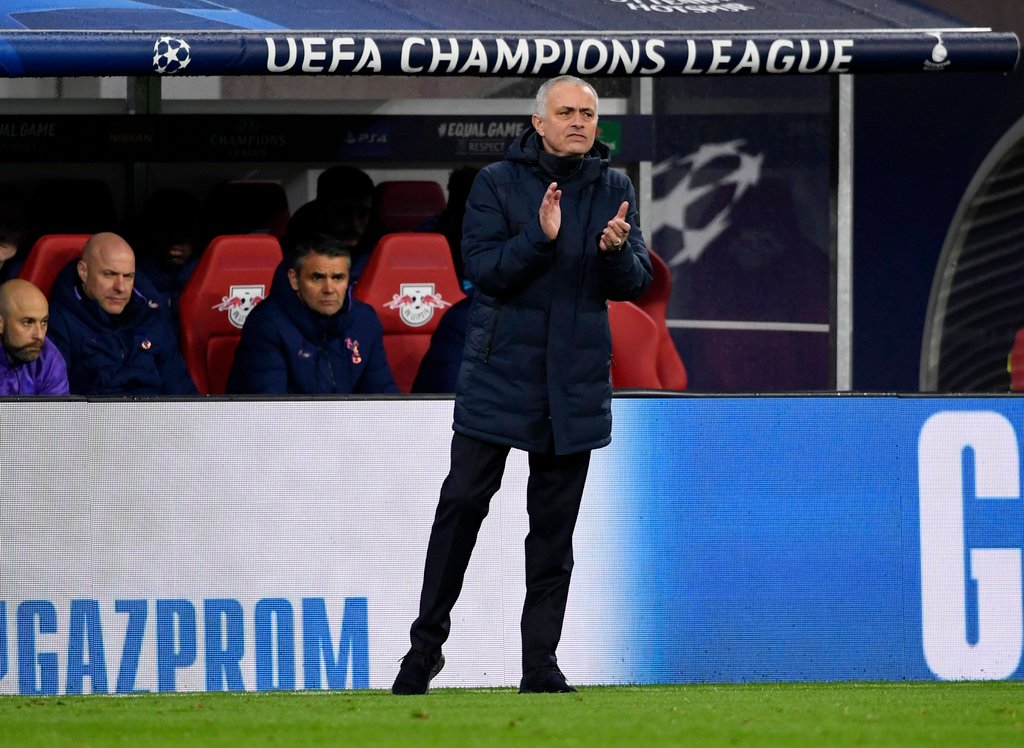 Für José Mourinho gab es in Leipzig wenig Gründe zum Applaudieren.