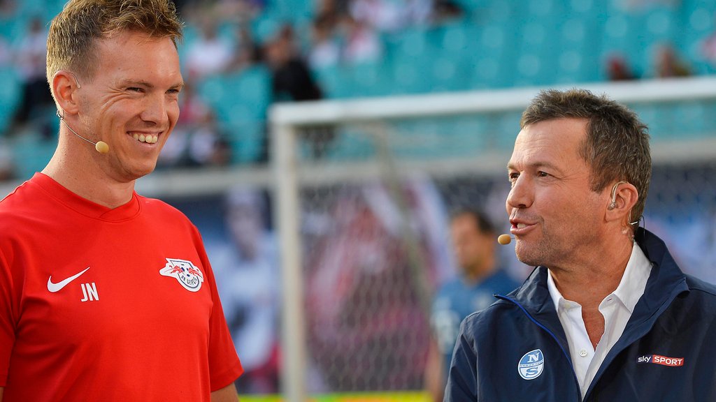Verstehen sich offenbar prächtig: Julian Nagelsmann und Lothar Matthäus