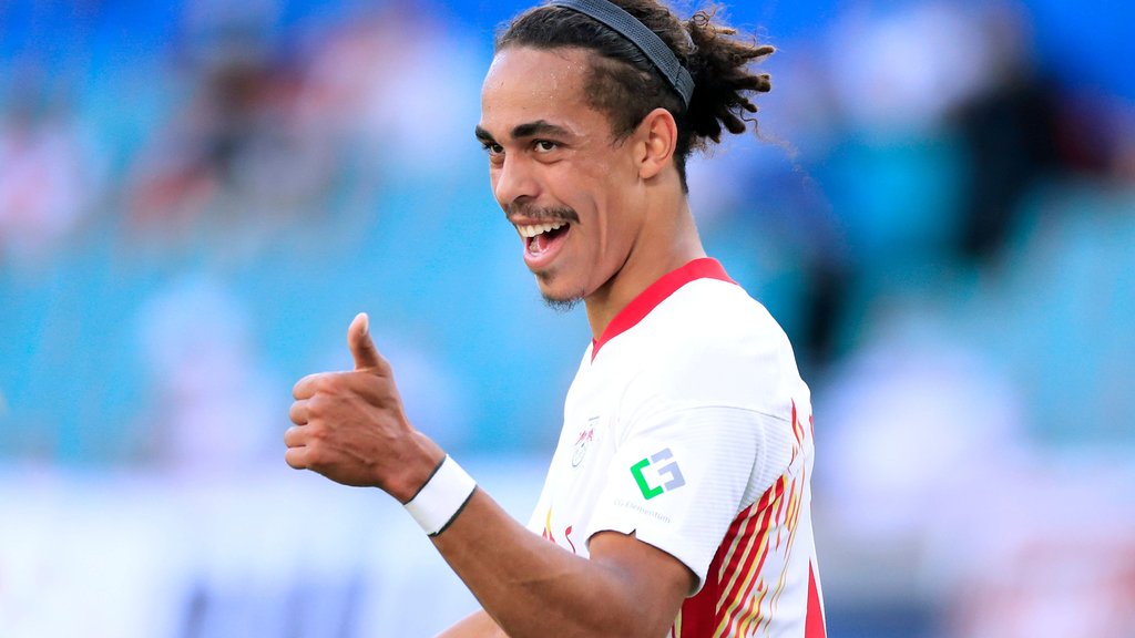 Bekenntnis zu RB Leipzig: Publikumsliebling und Rekordspieler Yussuf Poulsen bleiubt.