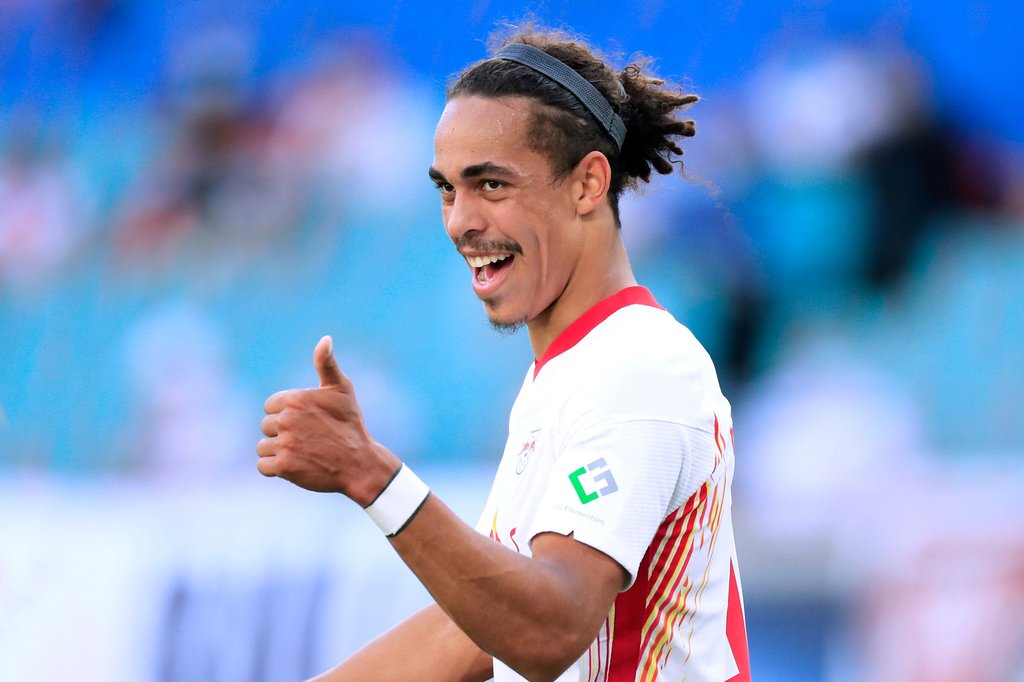 Bekenntnis zu RB Leipzig: Publikumsliebling und Rekordspieler Yussuf Poulsen bleiubt.