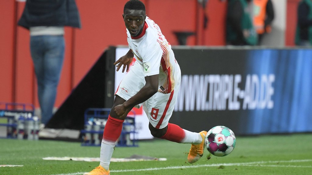 Amadou Haidara dürfte gegen Borussia Mönchengladbach noch keine Option sein.