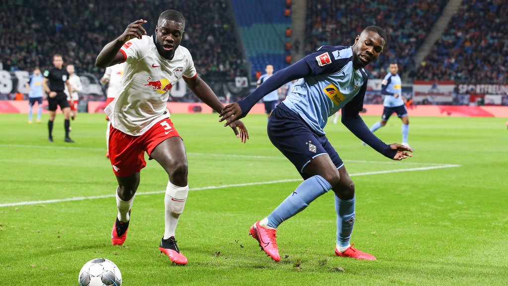 Kampf der Titanen: Thuram (r.) gegen Upamecano: